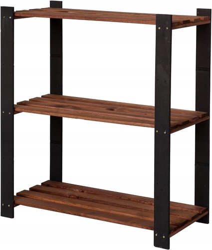 Holzregal standregal 90x80x38 - standregal,