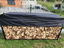 ShelterLogic Stapelhilfe L 240 cm Kaminholzregal + Abdeckung Regal Holz 2000 kg