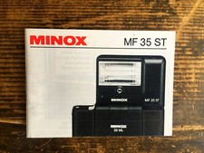 MINOX MF 35 ST BLITZ Anleitung