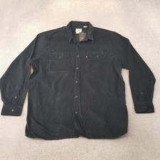 Levis Herren Hemd XL schwarz
