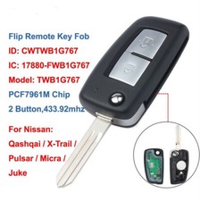 For Nissan X Remote Key Key
