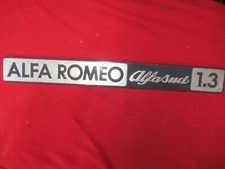 Original Alfa Romeo Sud Typenschild Modellzeichen Alfasud 1,3 neu