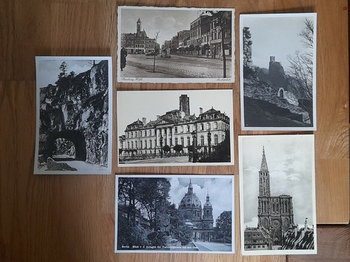 Sammlung postkarten strasbourg - postkarten,
