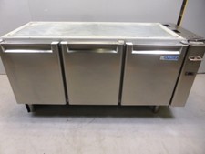 Afinox Edelstahl Unterbaukühltheke Kühltheke 167cm Gastronomie Zentralgekühlt