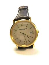 HAU, Abeler & Söhne Seit 1898, Quarz Datum, Stahl/Gold, 3 Bar, Made in Germany!