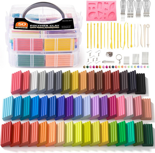 Polymer clay set - clay, schmuck