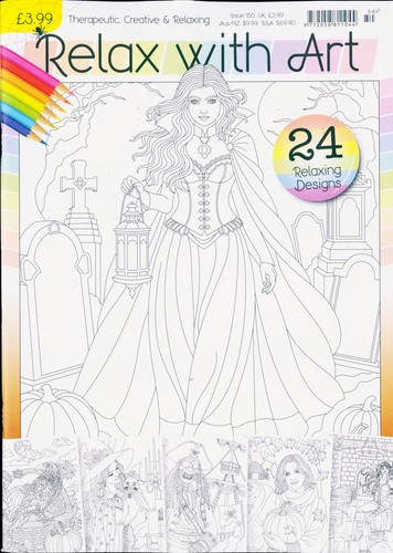 Relax with art magazine 150 - with,