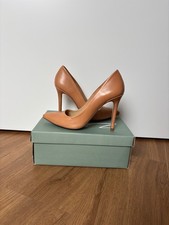 Damen Pumps, Gr.  40, Nude
