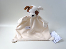 H&M Hund Dog braunes Auge schlafend Kuscheltuch Schmusetuch (T220)