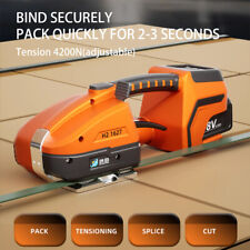 Akku Elektrische Umreifungsmaschine Umreifungsgerät für PET/PP Band 10-16 mm DE