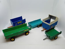 Britains Anhänger Konvolut, Kein Siku, Silierwagen, Ballenwagen.