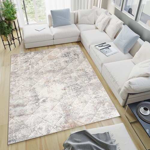 Teppich kurzflor hellgrau - teppich,