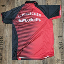 Lars Hielscher Trikot - Matchworn Trikot    Tischtennis Olympia DTTB