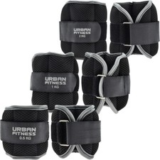 Urban Arm- und Bein-Fitness-Gewichtsmanschetten 0,5 kg 1 kg 2 kg 2 Stück neu