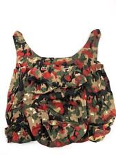 Schweiz, Rucksack aus Tarnmaterial in gutem Zustand, 45 x 45 cm