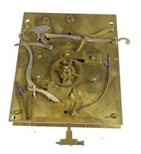 Großes altes Uhrwerk f Gewichtsregulator Regulator Uhrmacher clock movement