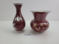 2x Porzellan Vasen