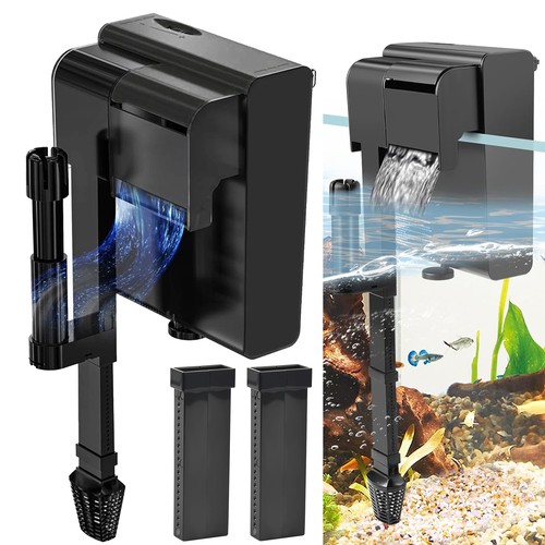 Hang filter aquarium 450l - on,