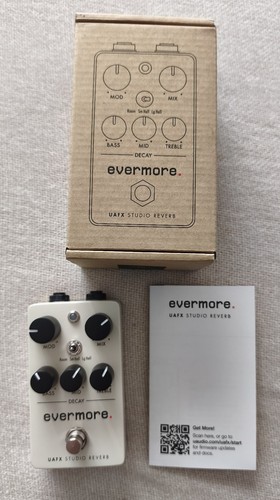 Uafx evermore studio reverb - uafx,