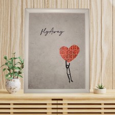 Modernes Gemälde Herz auf