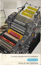 Heidelberg K-Offset Druckmaschine Werkstatthandbuch Servicehandbuch 1973