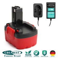 3500mAh 14.4V Ni-MH Akku/Ladegerät für Bosch BAT038 BAT040 2607335465 2607335685