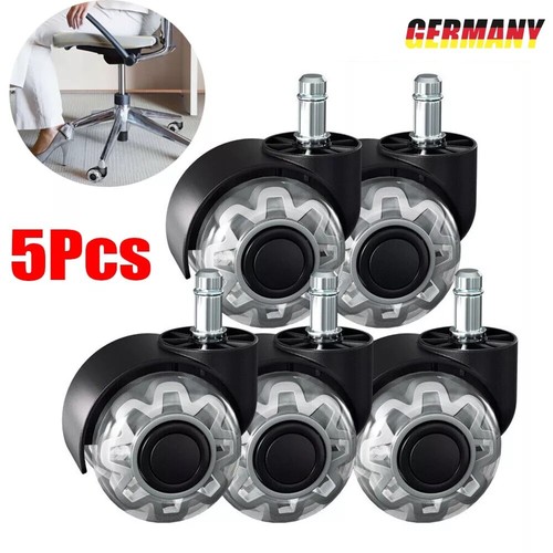 Bürostuhl rollen leise - 5x, &