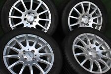 NISSAN RENAULT SMART 451 Alufelgen 4x100 Sommerräder 205/50 R15 ca.5,5-6,3mm