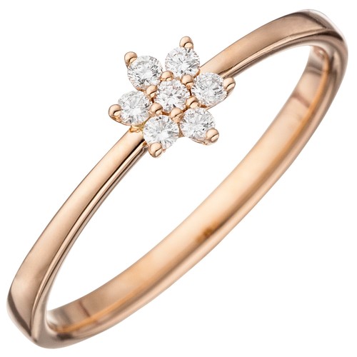 Damenring mit diamant 585 - damenring,