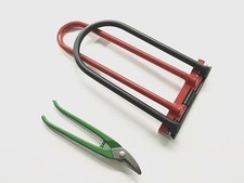 Winkelfalzschließer für Dachdecker + eine Lochschere Gratis / Deutsches Werkzeug