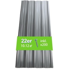 22er Set Trapezblech aus
