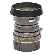 Leica 50mm/2,0 Summicron-M eloxiert (schwarz) Objektiv