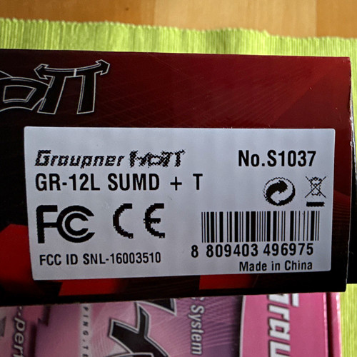 Graupner hott 12l - graupner, sumd+t