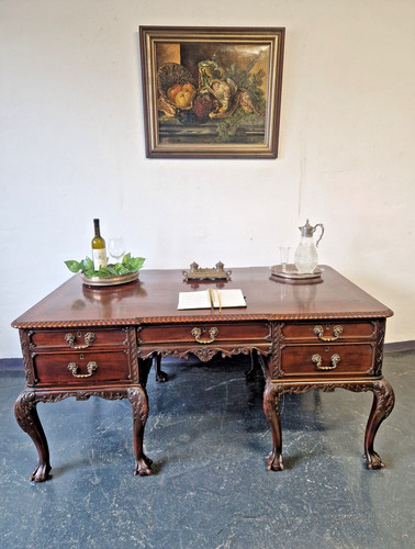 Antiker schreibtisch - antiker,