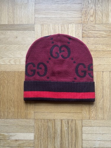Beanie mütze rot - rot, gucci