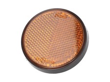 Reflektor rund 55mm orange