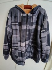 Herren Teddy-Fell Sweatjacke