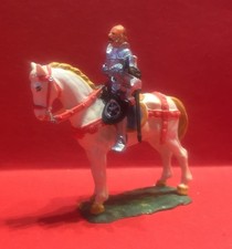 Elastolin 4 cm: Götz von Berlichingen zu Pferd / Landsknechte