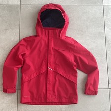 VAUDE Kinder Regenjacke Windjacke, Größe 110/116, rot