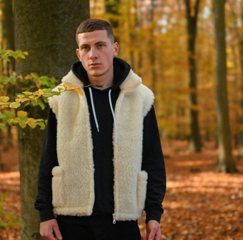 Herren weste aus 100 wolle - herren,