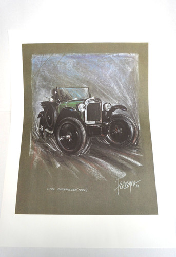 Vintage opel 125 - vintage, jahre