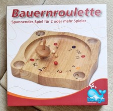Bauernroulette, Tiroler Roulette, Kreiselspiel vollständig neuwertiger Zustand