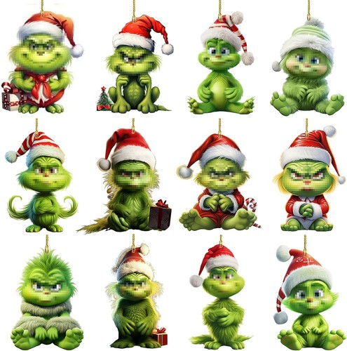 Grinch weihnachtsdeko - grinch,