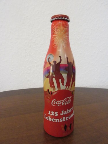 Coca cola flasche 125 jahre - coca-cola,