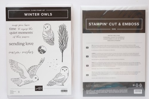 Stampin winter owls - stampin,