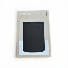 Sonos One SL Schwarz WLAN Lautsprecher Certified Aufbereitet ungeöffnet