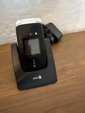 Doro Primo 414 Großtastenhandy Schwarz mit Tischladestation Senioren Handy