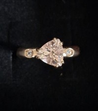 Morganitring, 585 GG, mit 2