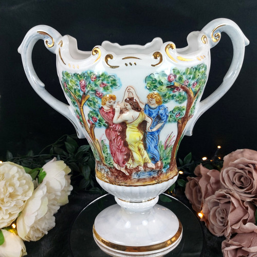 Capodimonte stil vase - stil,