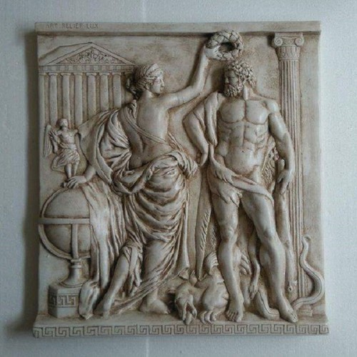 Relief groß griechische - relief,